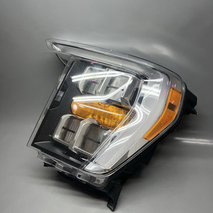 NL34-13E015-AA FORD F-150 HEADLIGHT LEFT DRIVER 2021 2022 2023 QUAD LED   OEM NL34-13E015-AA
