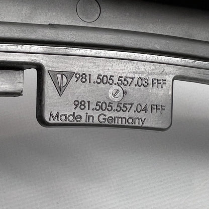 981505557 PORSCHE CAYMAN REAR BUMPER LOWER SPOILER LIP 2014 2015 2016 OEM 981505557