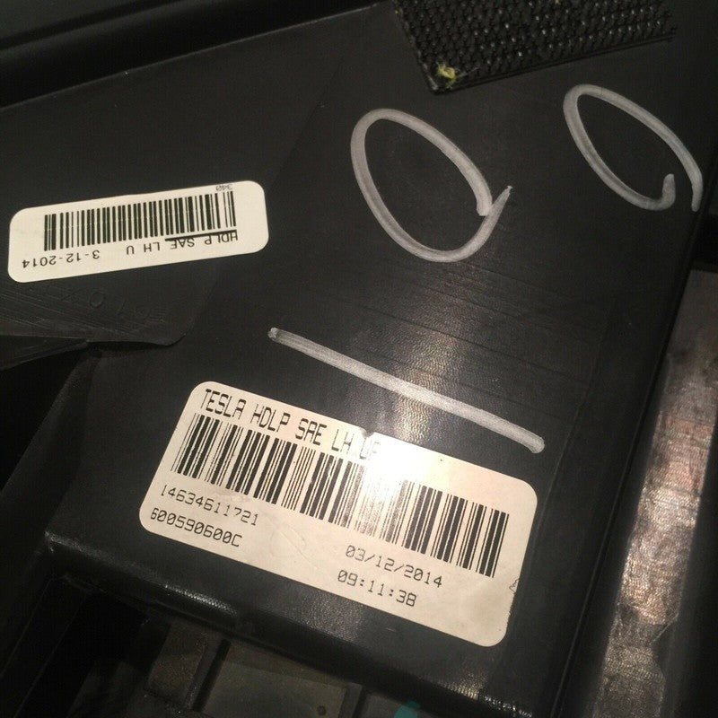 600590600C TESLA MODEL S HEADLIGHT LEFT DRIVER 2012 2013 2014 2015 XENON OEM 