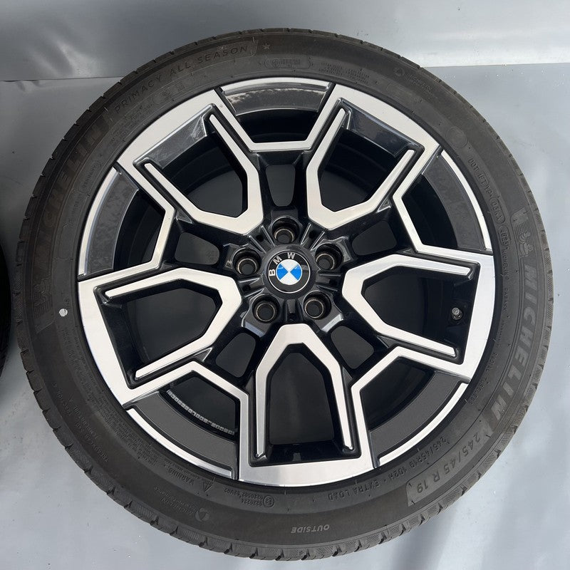 6898041 BMW X1 X2 WHEEL RIM SET 19 INCH 2023 2024 2025 OEM 6898041