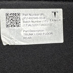 TESLA MODEL Y TRUNK FLOOR SECTION BOARD 2020 2021 2022 2023 OEM 149294
