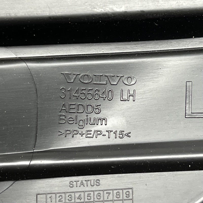 31455640 VOLVO V60 FRONT BUMPER LEFT COOLER GRILLE 2019 2020 2021 OEM 31455640