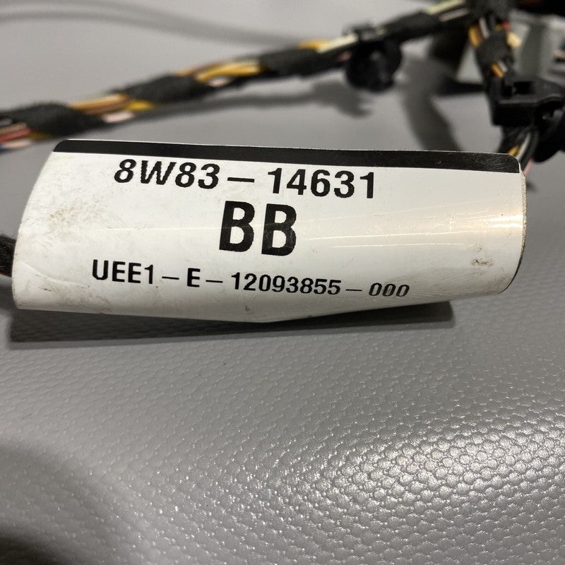 8W83-14631-BB JAGUAR XK XKR LEFT FRONT DOOR WIRING HARNESS WITH DOOR LOCK 2009 2010 2011 OEM