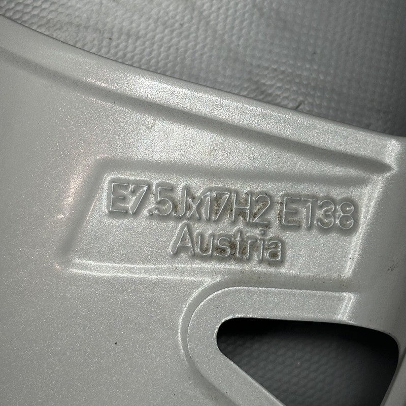 8W0601025K AUDI A4 WHEEL RIM 17 INCH 2017 2018 2019 2020 OEM 8W0601025K