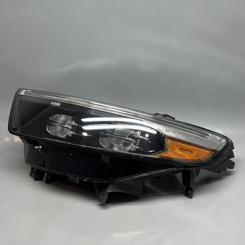MB5B-13W030-DF FORD EXPLORER HEADLIGHT LEFT DRIVER 2020 2021 2022 2023 LED OEM MB5B-13W030-DF