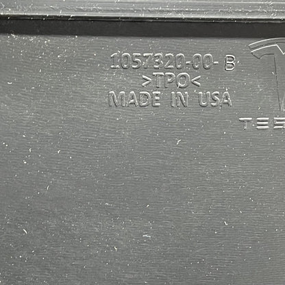 1057320-00-B TESLA MODEL S REAR BUMPER UNDER TRAY 2016 2017 2018 2019 2020 OEM 1057320-00-B