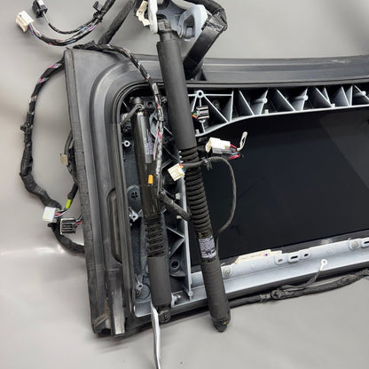 TESLA MODEL X FALCON DOOR ROOF GLASS RIGHT REAR 2016 2017 2018 2019 2020 OEM