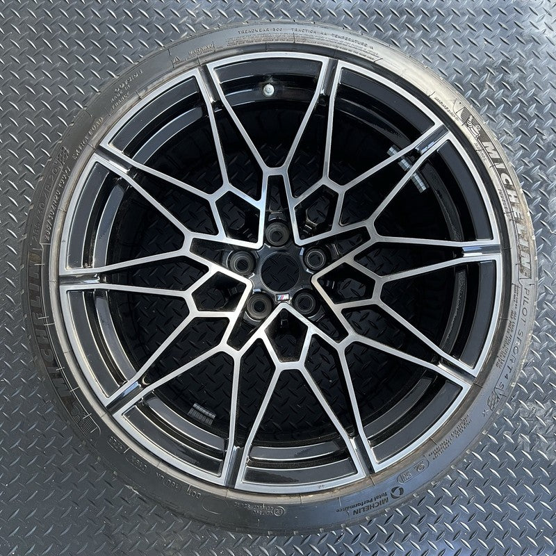 7882868 BMW M3 WHEEL RIM SET 19 & 20 INCH M4 G80 2021 2022 2023 2024 2025 OEM 7882868
