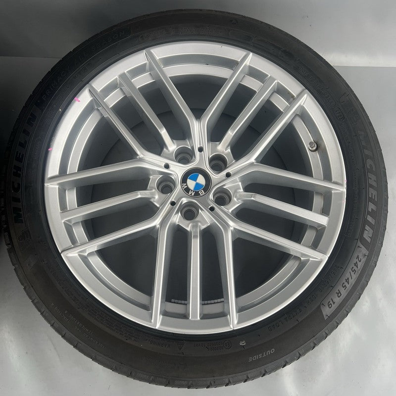 5A32406 BMW 530I 540I WHEEL RIM SET 19 INCH 2020 2021 2022 2023 2024 2025 OEM 5A32406