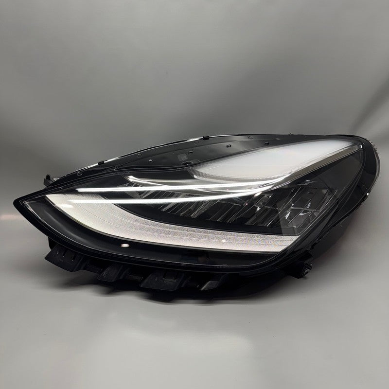 TESLA MODEL 3 Y HEADLIGHT LEFT DRIVER REFLECTOR LED OEM 2085749-00-A