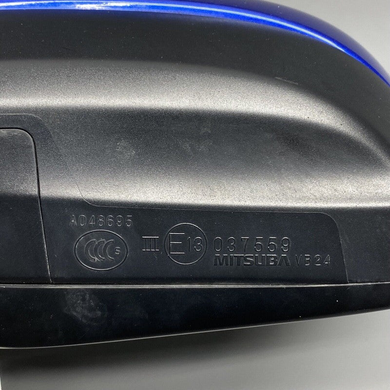 SUBARU WRX MIRROR LEFT DRIVER E13037559 2015 2016 2017 2018 2019 2020 