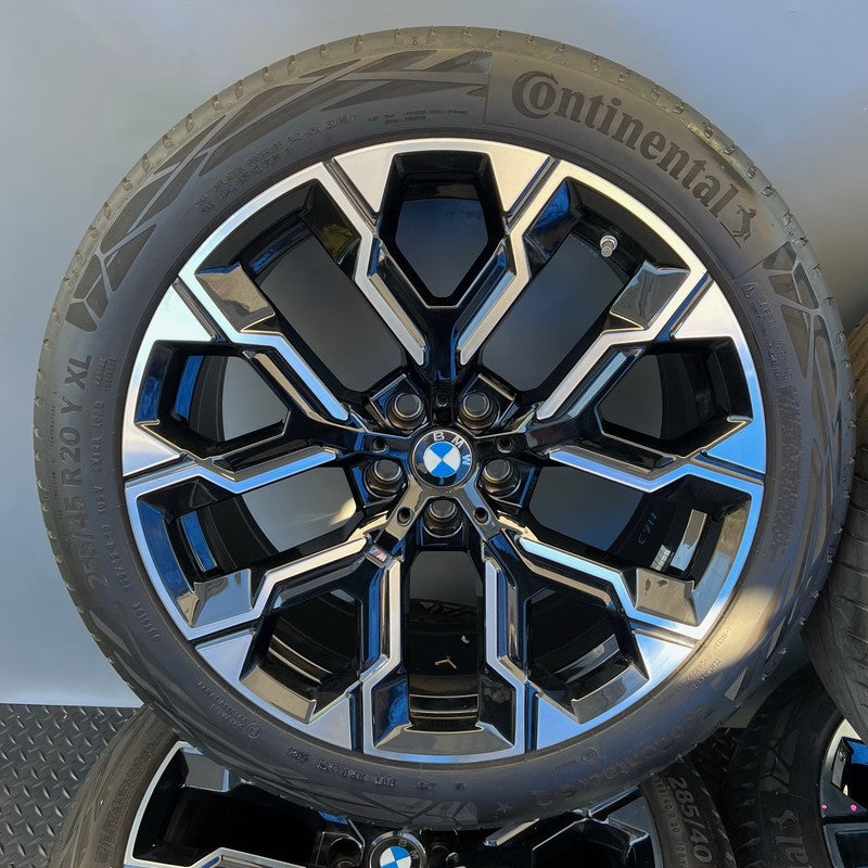 BMW X3 WHEEL RIM SET I7 20 INCH 2024 2025 2026 OEM 5A6F113 5A6F112