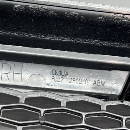 BJ32280B10-ABW RANGE ROVER EVOQUE FENDER GRILLE RIGHT 2012 13 14 15 16 17 18 2019 OEM 