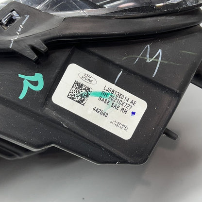 LJ8B13E014AE FORD MUSTANG MACH E HEADLIGHT BASE RIGHT PASSENGER FULL LED 2021 2022 2023 2024