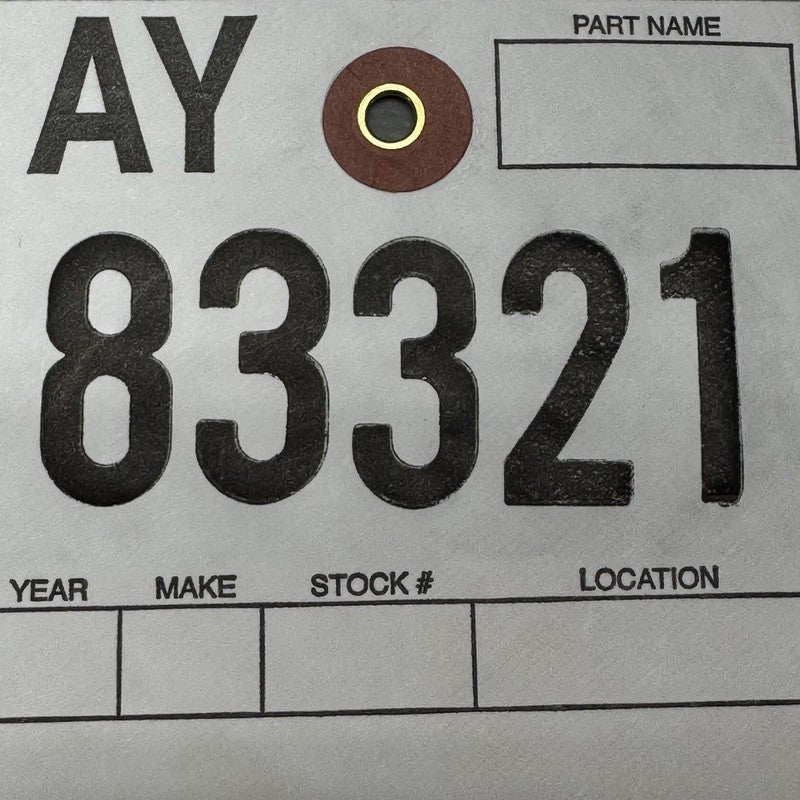 1588287-00-A TESLA MODEL S LICENSE PLATE BRACKET FRONT 2021 2022 2023 OEM 1588287-00-A