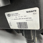 NISSAN VERSA HEADLIGHT RIGHT PASSENGER HALOGEN 2015 2016 17 18 2019 26