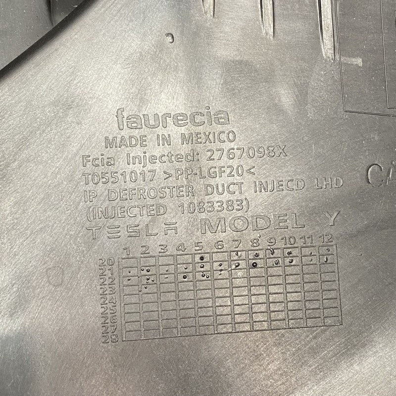 1083401-05-K TESLA MODEL Y DASHBOARD INSTRUMENT PANEL 2020 2021 2022 2023 OEM