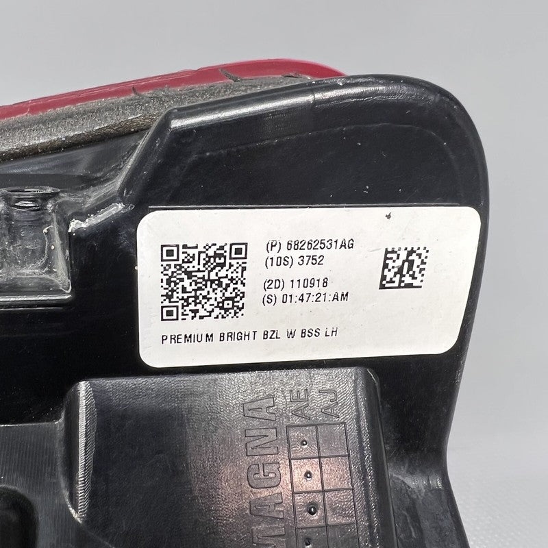 68262531AG DODGE RAM 1500 TAIL LIGHT LEFT DRIVER 2019 2020 2021 2022 2023 LED 68262531AG