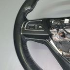 670044504 MASERATI GHIBLI STEERING WHEEL 2014 2015 2016 BLACK LEATHER OEM
