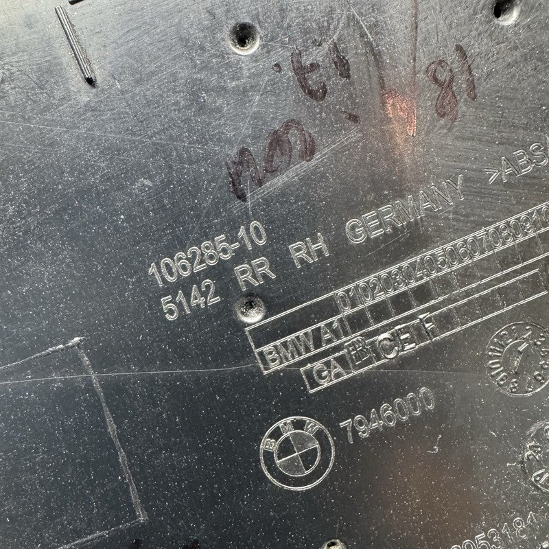 BMW M8 840i M850i DOOR PANEL RIGHT REAR 2020 2021 2022 2023 2024 OEM