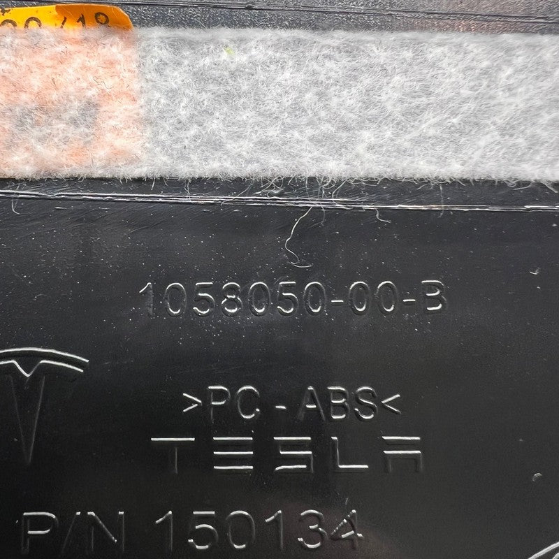 1058050-00-B TESLA MODEL S CENTER CONSOLE FRONT 2016 2017 2018 2019 2020 OEM 1058050-00-B