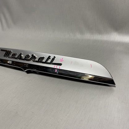 670017267 MASERATI GHIBLI NUMBER PLATE LIGHT TRIM 670017267 2014 2015 2016 OEM