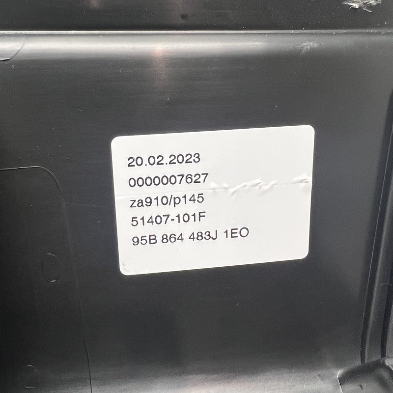 95B864483J PORSCHE MACAN REAR TRIM PANEL SILL 2015 2016 2017 2018 2019 OEM 95B864483J