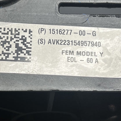 1516277-00-G TESLA MODEL Y RADIATOR SUPPORT 2020 2021 2022 2023 OEM 1516277-00-G