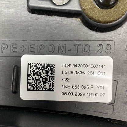 4KE853025E AUDI E-TRON WHEEL FLARE MOLDING LEFT REAR 2018 2019 2020 2021 OEM 4KE853025E