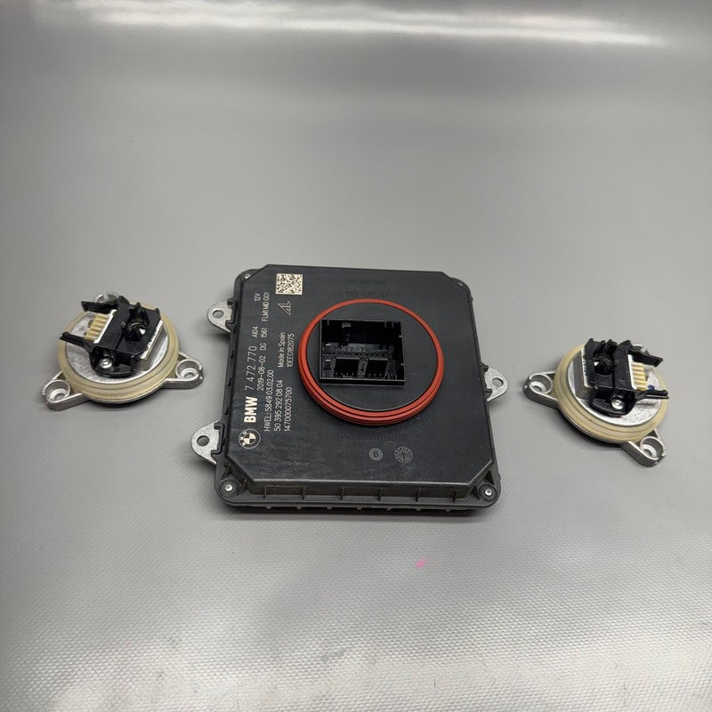 BMW X3 X4 HEADLIGHT CONTROL UNIT MODULE OEM 2019 2020 2021 7472770