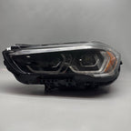 BMW X1 HEADLIGHT LEFT DRIVER 2020 2021 2022 LED 63115A01175 OEM