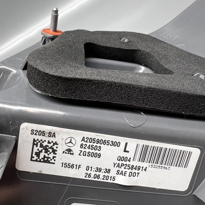 A2059065300 MERCEDES BENZ C300 WAGON TAIL LIGHT LEFT DRIVER C43 2015 2016 2017 W205 OEM