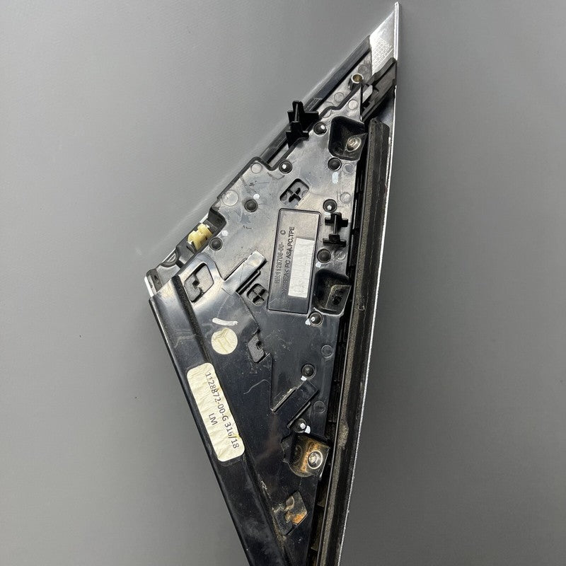 1128872-00-G TESLA MODEL X DOOR CHROME UPPER MOLDING RIGHT FRONT 2016 2017 2018 2019 2020 OEM