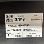 TESLA MODEL Y FRONT BUMPER 2023 2024 OEM 1493738-TX-B NON SENSOR