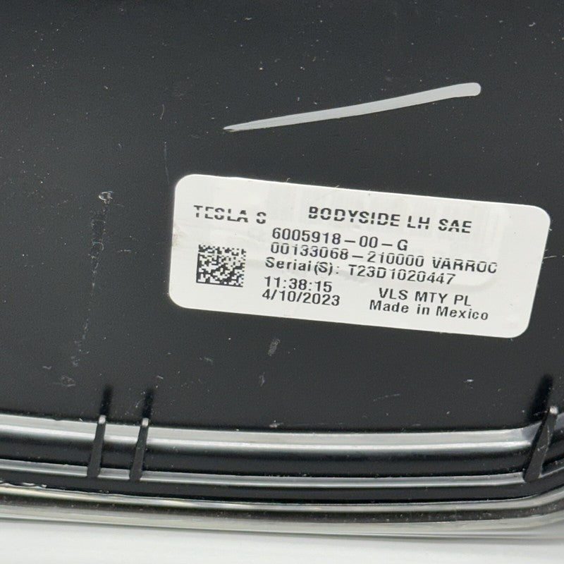 1077398-00-H TESLA MODEL S TAIL LIGHT LEFT 2016 2017 2018 2019 2020 2021 6005918-00-G DAMAGED