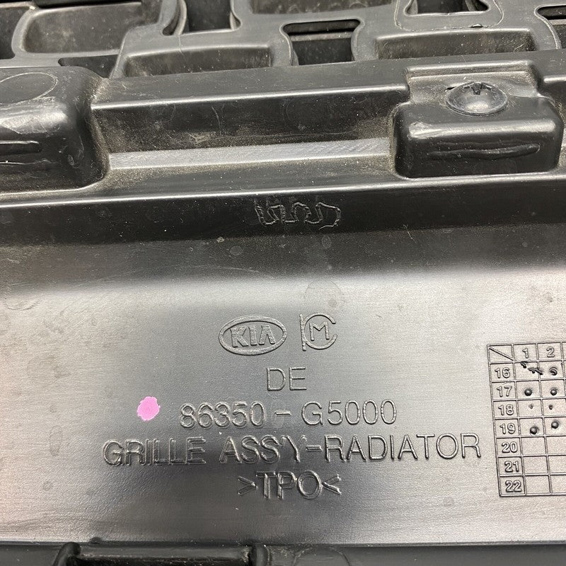86350-G5000 KIA NIRO GRILLE 86350-G5000 2017 2018 2019 OEM 