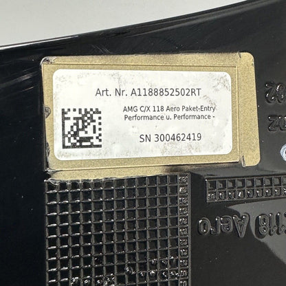 A1188852502 MERCEDES BENZ CLA250 REAR BUMPER UNDERCOVER 2020 2021 OEM A1188852502