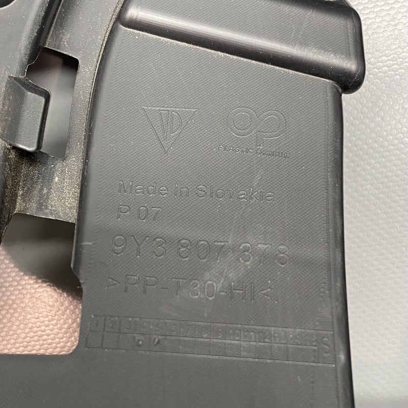 9Y3807378 PORSCHE CAYENNE COUPE RIGHT REAR BUMPER BRACKET 2020 2021 22 2023 OEM 9Y3807378