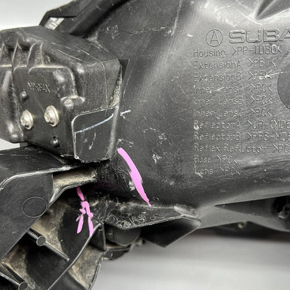 SUBARU LEGACY OUTBACK HEADLIGHT RIGHT PASSENGER 2015 2016 2017 LED OEM 