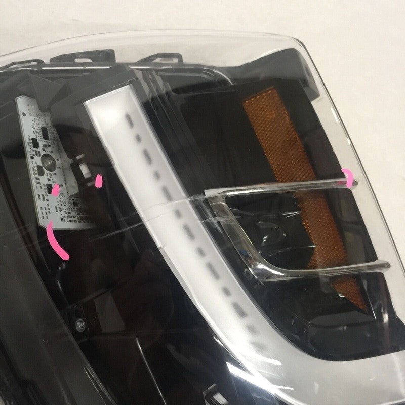 1034325-00-A TESLA MODEL X RIGHT PASSENGER SIDE FOG LIGHT 2015 2016 2017 OEM