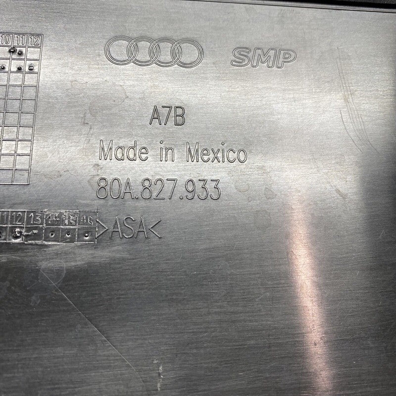 80A827933 AUDI Q5 TAILGATE LID SPOILER 80A827933 2018 2019 2020 OEM