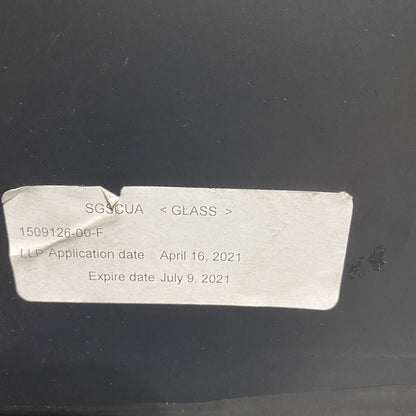 1509126-00-F TESLA MODEL Y REAR WINDSHIELD 1509126-00-F 2020 2021 2022 OEM