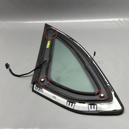 36A845298AA BENTLEY BENTAYGA QUARTER GLASS RIGHT REAR 2016 17 2018 2019 2020 OEM 36A845298AA