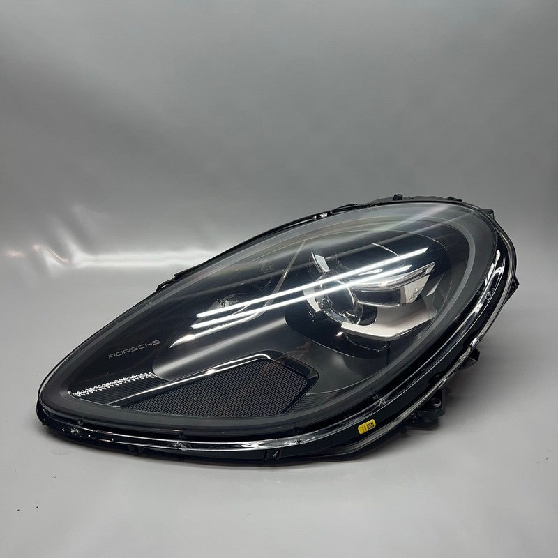 PORSCHE MACAN HEADLIGHT LEFT DRIVER 2019 2020 2021 2022 PDLS FULL LED 