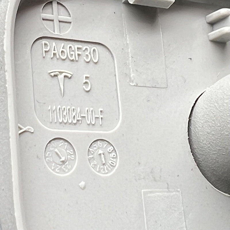 1103084-00-f TESLA MODEL Y SUN VISOR LEFT DRIVER 2020 2021 2022 2023 OEM 1103084-00-F