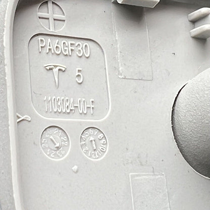 1103084-00-f TESLA MODEL Y SUN VISOR LEFT DRIVER 2020 2021 2022 2023 OEM 1103084-00-F