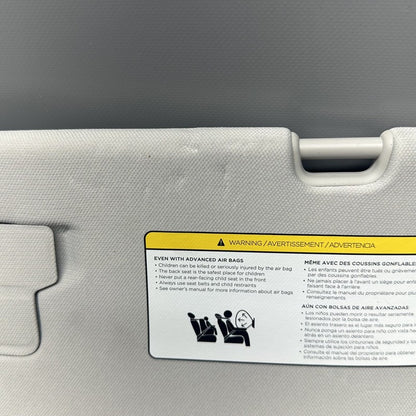 1103084-00-f TESLA MODEL Y SUN VISOR LEFT DRIVER 2020 2021 2022 2023 OEM 1103084-00-F