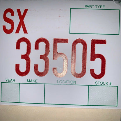 7372785-01 BMW 328i 335i TAIL LIGHT LEFT DRIVER 4-DOOR SEDAN 2012 2013 2014 OEM