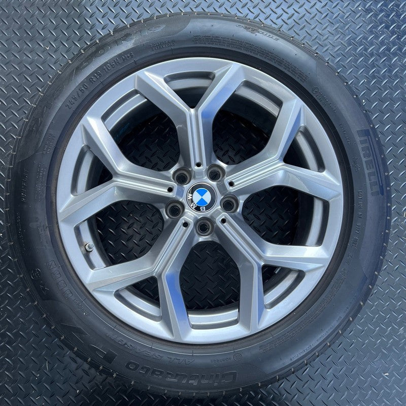 BMW X3 X4 WHEEL RIM 19 INCH SET 2018 2019 2020 2021 2022 2023 2024 OEM