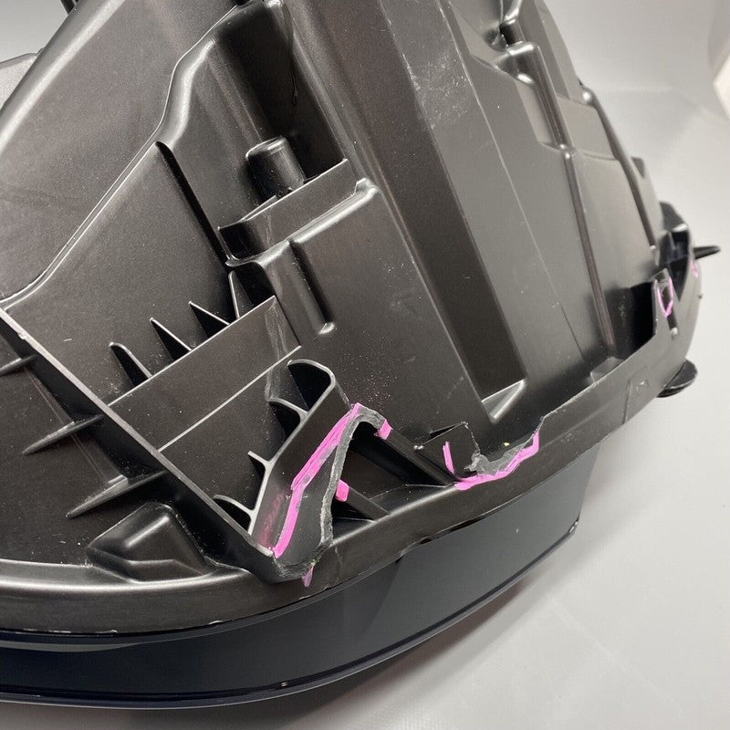 1563713-99-B TESLA MODEL S PLADE HEADLIGHT LEFT DRIVER 2021 2022 2023 LED OEM DAMAGED